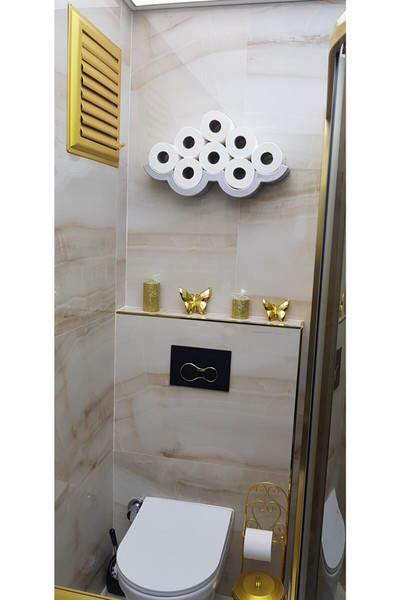 2021. gada jauns vairākas lidojošas tualetes papīra salvešu turētājs, ar rokām darināts wc rullīšu dvieļu statīvs, kaste Glabāšanas plaukts Vannas istabas piederumi