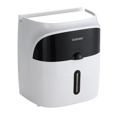 ONEUP Držač toaletnog papira Dvostruka vodootporna kutija za pohranu Zidni dozator za kupaonske role Prijenosni držači toaletnog papira