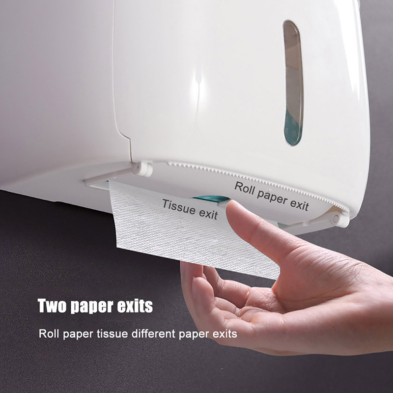 ONEUP Držač toaletnog papira Dvostruka vodootporna kutija za pohranu Zidni dozator za kupaonske role Prijenosni držači toaletnog papira