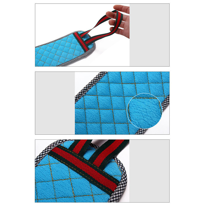 Muguras ķermeņa skrubera dvielis dušas vannai Dušas dvielis ar garu rokturi, pīlings mazgāšanas lupatiņas dvielis Unisex SAL99