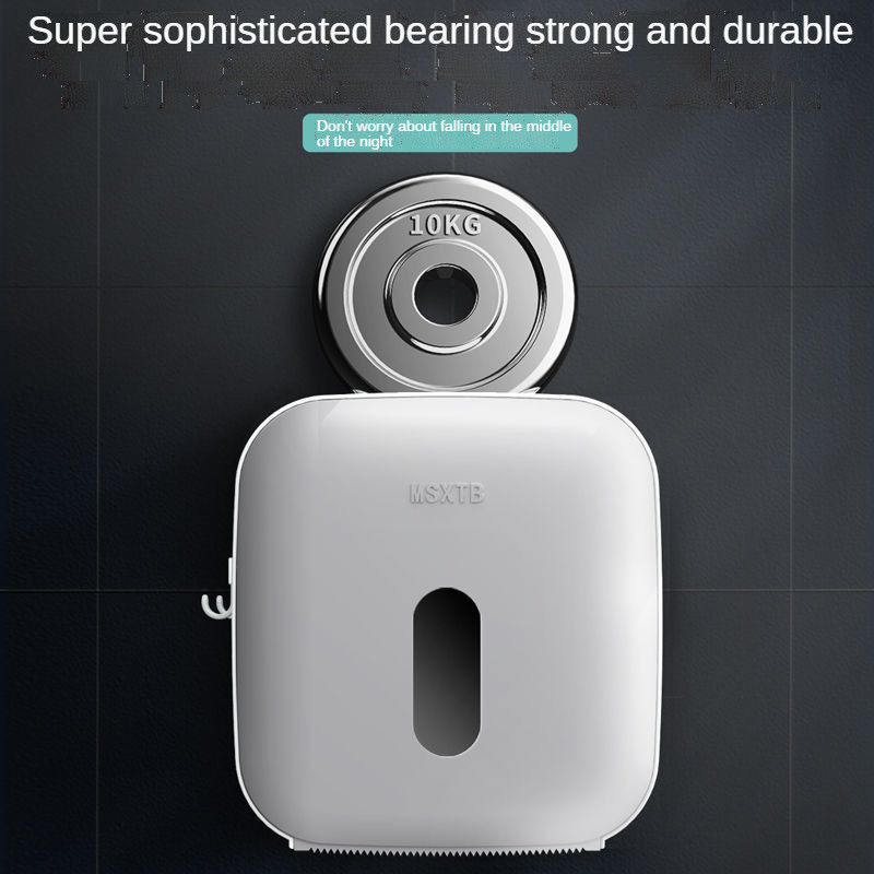 Držač toaletnog papira bez bušenja Zidna kutija za toaletni papir Kupaonski stalak za pohranu Pribor Papir za motanje Kupaonski organizator