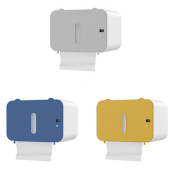 Wc Paper Holder Induction Automatic Tissue Box Ράφι χαρτιού τουαλέτας Επίτοιχη Τουαλέτα Lazy Smart Home