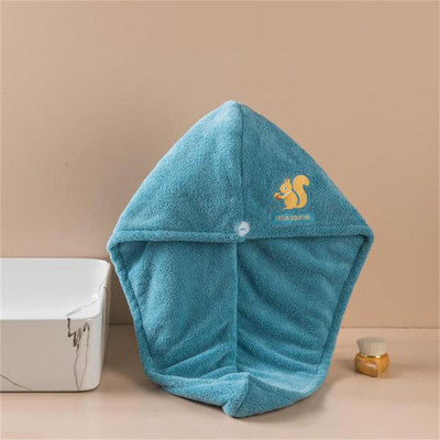 Sieviešu meiteņu matu žāvēšanas cepure Ātri žūstoši matu dvieļu cepure cepure vannas cepure Mikrošķiedras cietā dvieļu cepure Super Absorption turbāna matu cepure