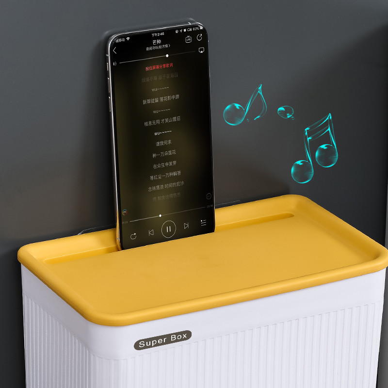 Držač toaletnog papira Zidni držač papirnatih ručnika WC kutija za maramice Dozator kuhinjskih ručnika za vodootporni držač toaletnog papira