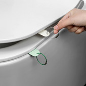 Izturīgs tualetes sēdekļa turētājs pacēlājs sanitārais tualetes sēdekļa pārsegs paceļams rokturis sēdekļa pārsega pacēlājs vannas istabas piederumi tīrīšanas rīki