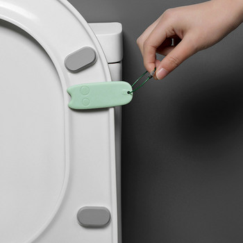 Ανθεκτικό κάλυμμα καθίσματος τουαλέτας Ανυψωτικό κάλυμμα καθίσματος τουαλέτας Ανυψωτικό κάλυμμα καθίσματος χειρολαβή Αξεσουάρ μπάνιου Εργαλεία καθαρισμού