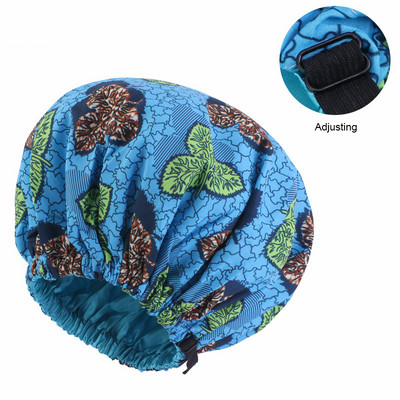 Novi ekstra veliki satenski podstavljeni poklopac za glavu Ženski veliki satenski svileni poklopac za uljepšavanje Kapa za noćno spavanje Kape za tuširanje Poklopac za glavu
