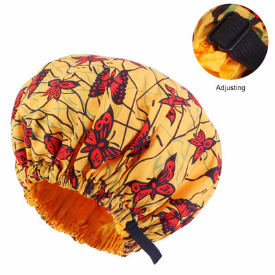 Novi ekstra veliki satenski podstavljeni poklopac za glavu Ženski veliki satenski svileni poklopac za uljepšavanje Kapa za noćno spavanje Kape za tuširanje Poklopac za glavu