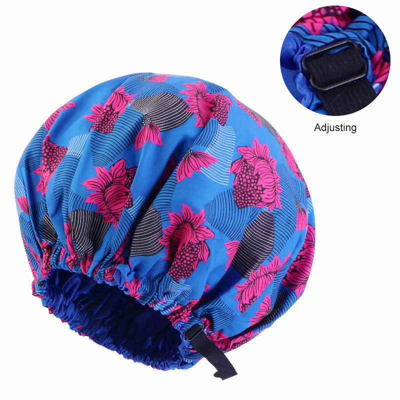 Novi ekstra veliki satenski podstavljeni poklopac za glavu Ženski veliki satenski svileni poklopac za uljepšavanje Kapa za noćno spavanje Kape za tuširanje Poklopac za glavu