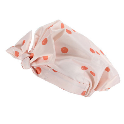 Vruća rasprodaja Vodootporna kapa za tuširanje Dvoslojna kapa za kupanje s podesivom elastičnom trakom, elegantna kapa za tuširanje za žene duge guste kose