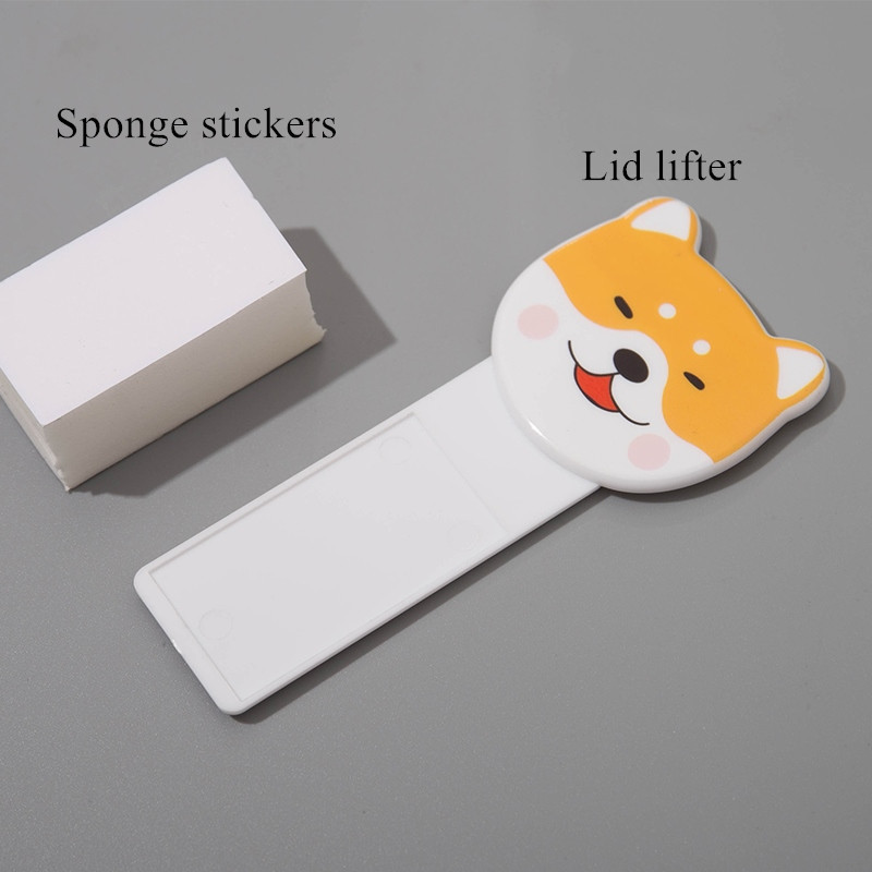 2 komada crtanih životinjskih podizača WC-a, prijenosni podizač navlake za WC sjedalo, ručka uređaja za podizanje stolice, kućna kupaonska oprema