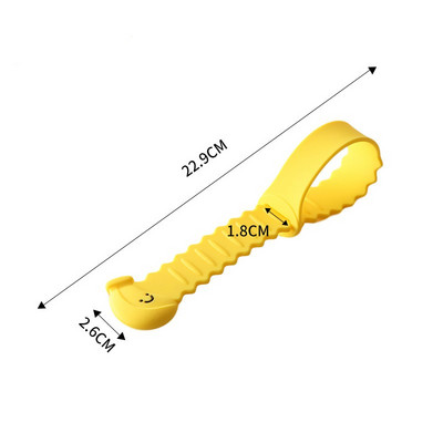 Jauks tualetes sēdekļa pacēlājs silikagela materiāls karikatūras augļa formas tualetes vāka pacēlājs, piesaites veids, pārnēsājams roktura sīkrīks mājām