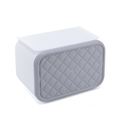 Tualetes papīra turētājs papīra dvieļu statīvs, salvešu dozatora turētājs WC sienas plaukti vannas istabas glabāšanas piederumiem