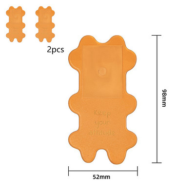 2 gab. Tualetes sēdekļa pacēlājs Radošs luksusa stila ielīmēts tualetes vāka pacēlājs minimālistisks pret netīrumu rokturis mājas vannas istabas piederumi