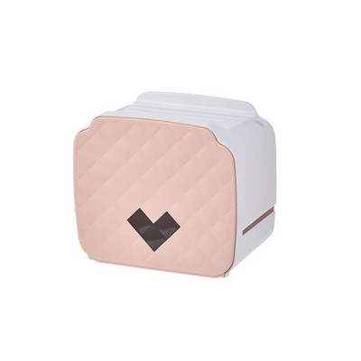 GESEW tualetes papīra turētājs pārnēsājama salvešu kaste mājas uzglabāšanas kaste, plastmasas ūdensnecaurlaidīgs papīra dozators tualetes vannas istabas piederumam