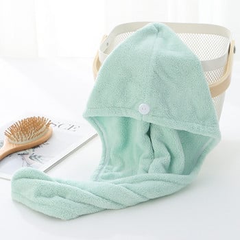 Πετσέτες μπάνιου Σπίτι Terry Towels Πετσέτα μαλλιών Πετσέτα μικροϊνών Σκουπίστε τα μαλλιά Γρήγορο στέγνωμα μαλλιών Πετσέτα μπάνιου για γυναίκες καινούργια
