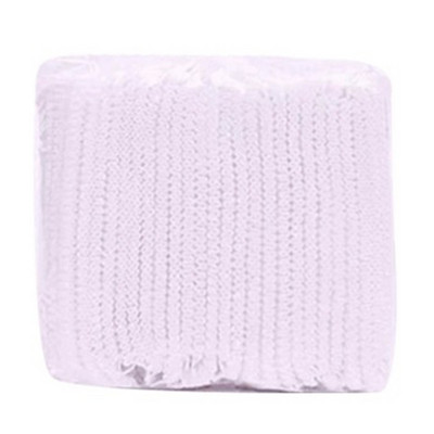 100GAB Neausta vienreizējās lietošanas dušas vāciņš kroku putekļu vāciņš sievietēm un vīriešiem spa salonam skaistumkopšanas matu higiēnas piederumi