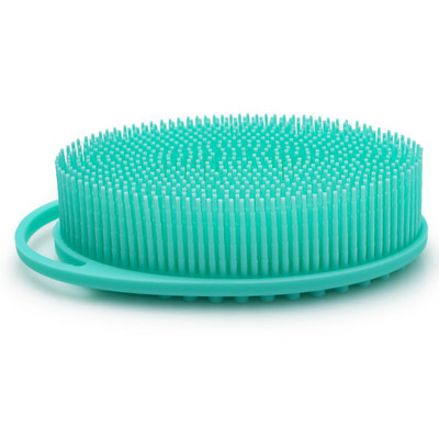 Silikonska pjenušava četka za kupanje Dvostrana dječja četka za tijelo Masaža vlasišta Četka za masažu leđa Četka za kupanje Čista koža Četke za tuširanje