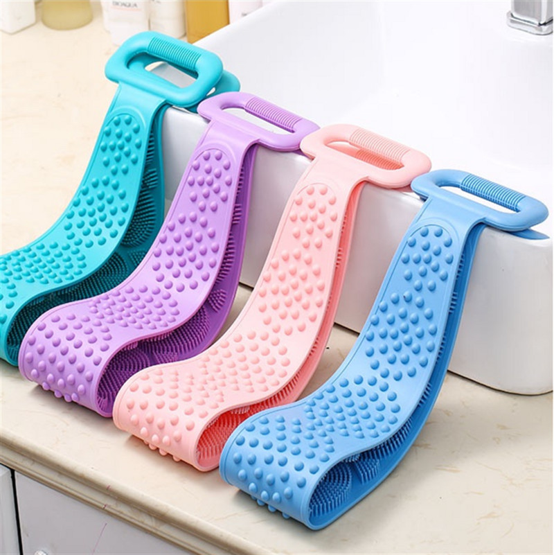 Silikonska četka za tijelo Pojas za kupanje Tuš za kupanje Piling za leđa Pojas za pranje leđa Alati za čišćenje kupaonice Piling za kupanje Remeni za uklanjanje mrlja