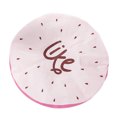 Bieza 1 gab. Ūdensnecaurlaidīga vannas cepure divslāņu dušas matu pārklājs sievietēm Piederumi dušas vāciņš Vannas istabas piederumi