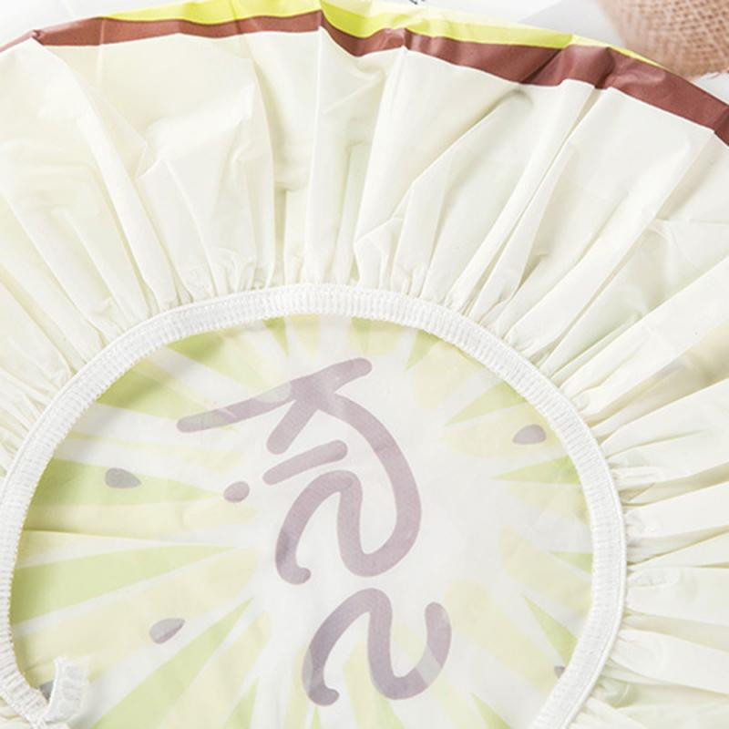 Bieza 1 gab. Ūdensnecaurlaidīga vannas cepure divslāņu dušas matu pārklājs sievietēm Piederumi dušas vāciņš Vannas istabas piederumi