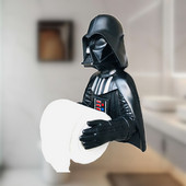 Držač maramica Crni vojnici Zidni stalak za rolu toaletnog papira Izdržljivi pribor za pohranu za kupaonicu