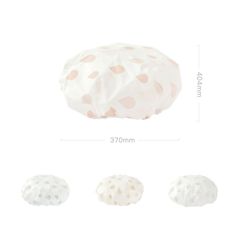 Vodootporna ženska kapa za tuširanje Kapa za tuširanje Šešir za glavu Pokrivalo za kosu Turban Sušilo za kosu Kapa za tuširanje Kupaonski pribor za kupanje
