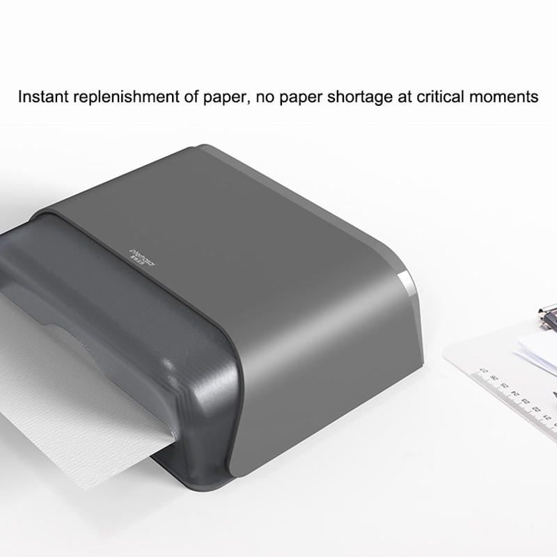 Vonios servetėlių dozatorius Ant sienos montuojamas popierinių rankšluosčių laikiklis Punch Nemokamas rankšluosčių dozatorius, skirtas virtuvės tualetinio popieriaus laikikliui