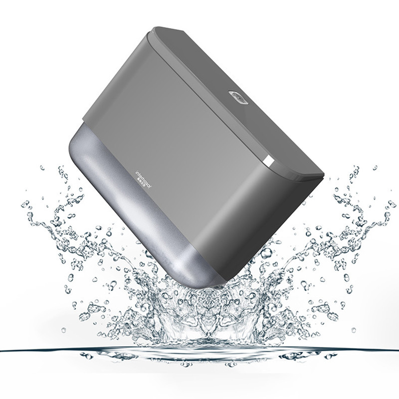 Vonios servetėlių dozatorius Ant sienos montuojamas popierinių rankšluosčių laikiklis Punch Nemokamas rankšluosčių dozatorius, skirtas virtuvės tualetinio popieriaus laikikliui