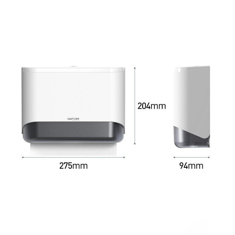 Vonios servetėlių dozatorius Ant sienos montuojamas popierinių rankšluosčių laikiklis Punch Nemokamas rankšluosčių dozatorius, skirtas virtuvės tualetinio popieriaus laikikliui