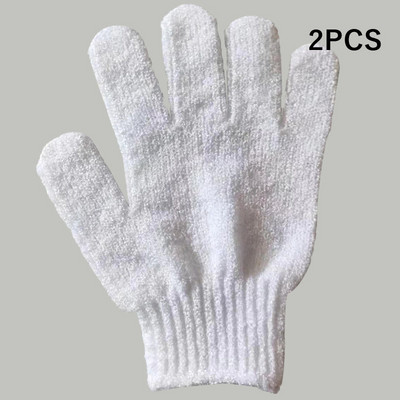 2/6 gab Pīlinga cimdi Vannas sūklis Body Dead Skin Remover Vannas istabas dušas birste Masāžas skrubis Exfoliator Magic Bathing