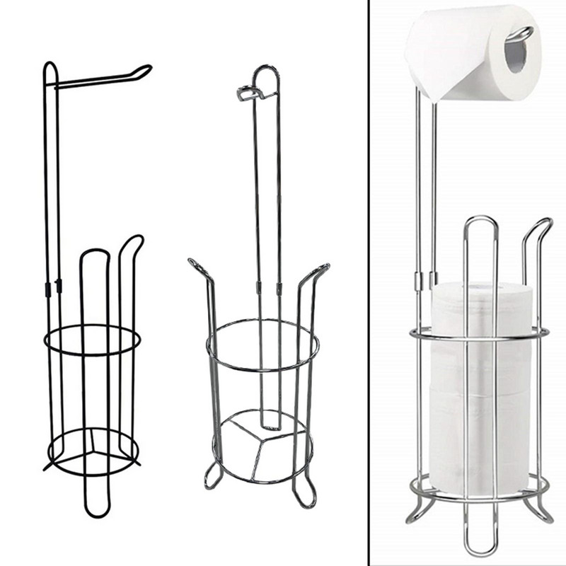 Stalak za držač toaletnog papira Dozator papirnatih maramica Organizacija kupaonice Rola za papir Polica