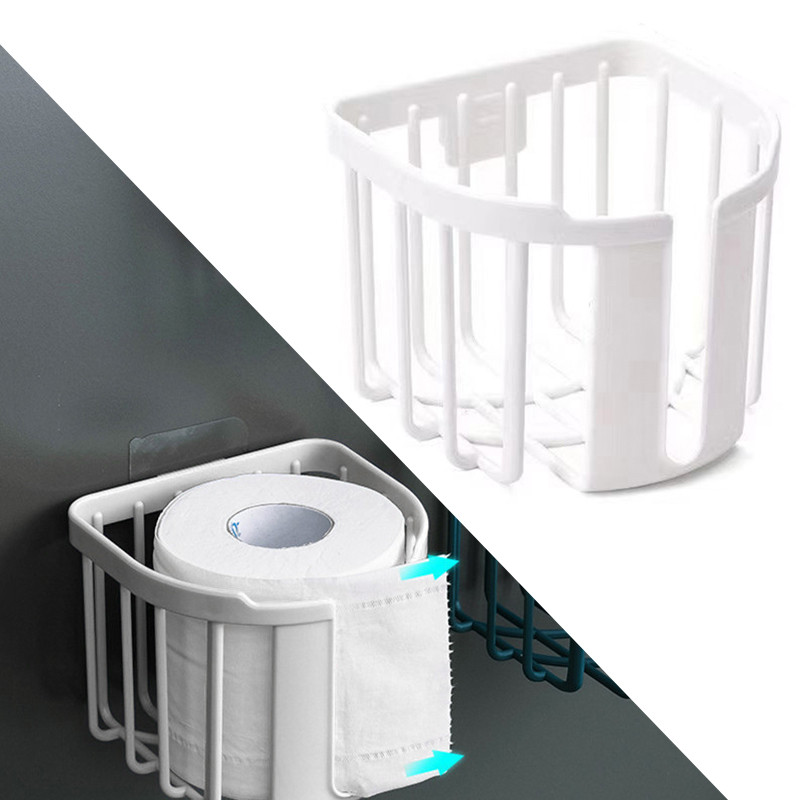 Tualetes papīra turētājs, ūdensnecaurlaidīgs uzglabāšanas kaste, sienas stiprinājums, rullīšu papīra turētājs, dvieļu plaukts virtuves vannas istabas piederumi