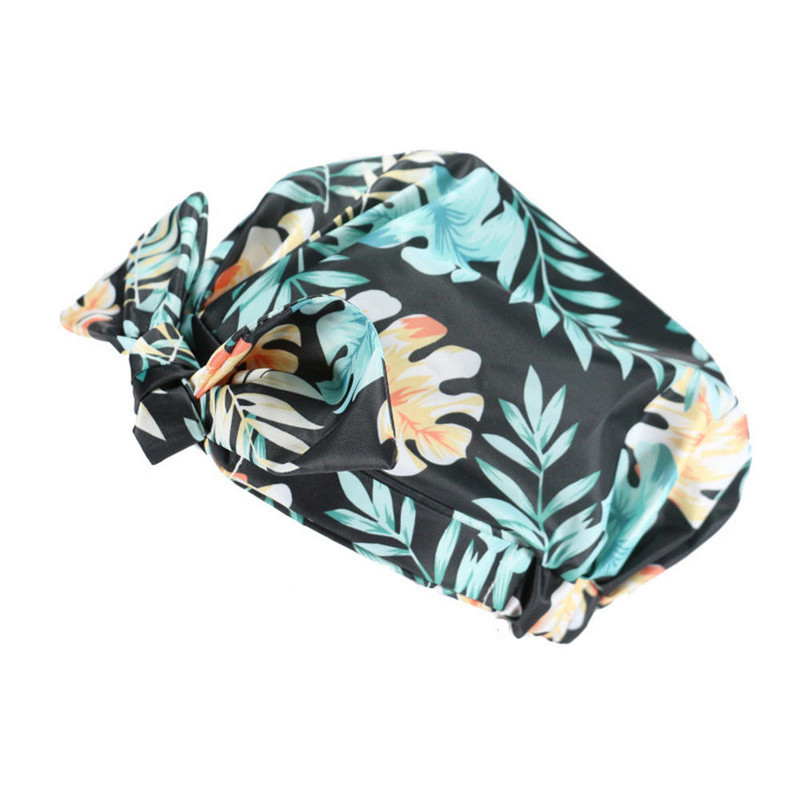 Ūdensnecaurlaidīga dušas cepure vannas cepure Bieza elastīga vannas cepure sievietēm Spa peldēšanās aksesuāri Frizētava Vannas istabas produktu karstā izpārdošana