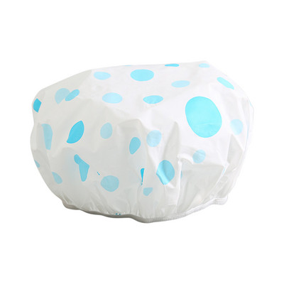 3Gb ūdensizturīga vannas cepure, biezināta ūdensnecaurlaidīga un eļļas izplūdes vāciņš Sieviešu SPA matu salonu piederumi dušas vāciņš Vannas istabas piederumi