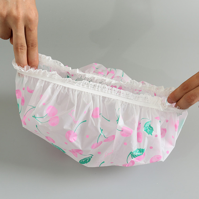 3Gb ūdensizturīga vannas cepure, biezināta ūdensnecaurlaidīga un eļļas izplūdes vāciņš Sieviešu SPA matu salonu piederumi dušas vāciņš Vannas istabas piederumi