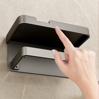 Βάση τοίχου Βάση χαρτιού μπάνιου Space Βάση για ρολό από αλουμίνιο Ράφι για πετσέτες κινητού τηλεφώνου Χαρτοθήκη χαρτιού κουζίνας