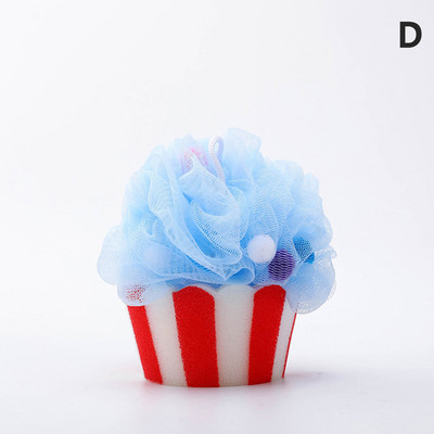 Saldējuma ķermeņa skrubera sietiņš putojošs sūklis vannas dušas sūklis, lufas pīlings skruberis vannas tīrīšanas piederumi