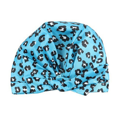 Sieviešu vīriešu dušas cepure Ūdensizturīgs elastīgs bants mezgls melns, balts svītrains dušas cepure Sieviešu guļamcepure nakts vāciņš