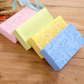 Soft Body Scrubber Bath Exfoliating Scrub Sponge Dušas Brush Ķermeņa skrubis Exfoliator Skin Cleaner Dead Skin Remover peldēšanās rīki