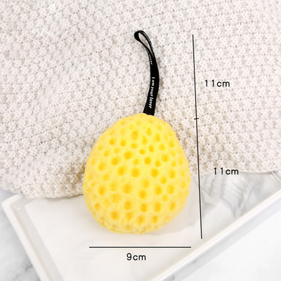 Soft Body Scrubber Bath Exfoliating Scrub Sponge Dušas Brush Ķermeņa skrubis Exfoliator Skin Cleaner Dead Skin Remover peldēšanās rīki