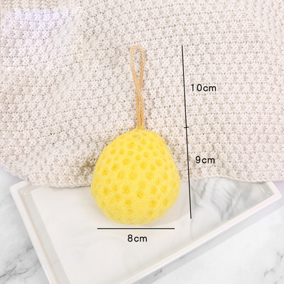 Soft Body Scrubber Bath Exfoliating Scrub Sponge Dušas Brush Ķermeņa skrubis Exfoliator Skin Cleaner Dead Skin Remover peldēšanās rīki
