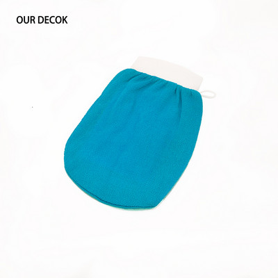 10 gab. Divpusējs Hammam Scrub Mitt Magic pīlings cimds pīlings iedeguma noņemšanai