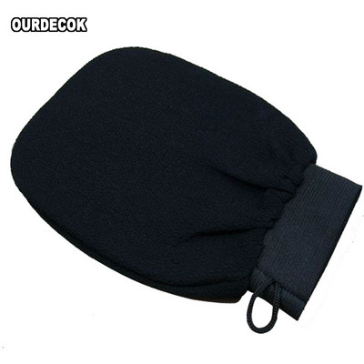 10 gab. Divpusējs Hammam Scrub Mitt Magic pīlings cimds pīlings iedeguma noņemšanai