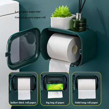 Διανομέας χαρτιού χαρτιού Τουαλέτα Σχάρα χαρτιού τουαλέτας Κουτί χαρτιού τουαλέτας Επιτοίχια διάτρηση χωρίς αποθήκευση ελαφρύ πολυτελές αδιάβροχο υψηλής ποιότητας