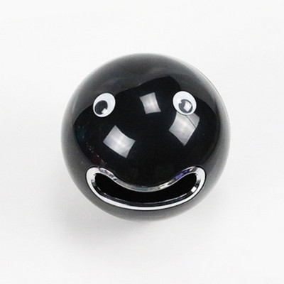 Pie sienas piestiprināts apaļš tualetes papīra turētājs Radošs ūdensnecaurlaidīgs magnētiskais apakšējais mājas vannas istabas smaids tualetes rullīša papīra organizatora kaste