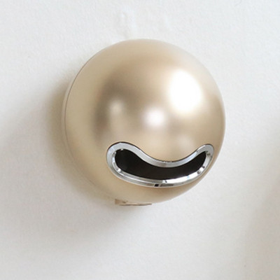 Pie sienas piestiprināts apaļš tualetes papīra turētājs Radošs ūdensnecaurlaidīgs magnētiskais apakšējais mājas vannas istabas smaids tualetes rullīša papīra organizatora kaste