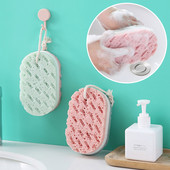Soft Sponge Body Scrubber Bath Exfoliating Scrub Sponge dušas birste ķermeņa ādas tīrīšanas līdzeklis atmirušās ādas noņemšanai