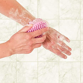 Βούρτσα σώματος σιλικόνης Βούρτσα καθαρισμού δέρματος Πετσέτα μπάνιου Βούρτσα σώματος Βούρτσα μπάνιου Ζώνη μασάζ Μπάνιο απολέπισης Καθαρό δέρμα Βούρτσα ντους