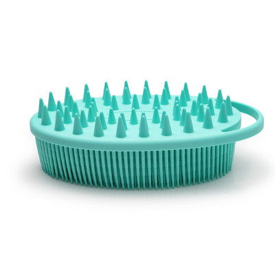 Perie de corp din silicon Perie de curățare a pielii Prosop de baie Perie de corp Cureaua de baie Baie de masaj Exfoliant pielea de curățare Perie de duș